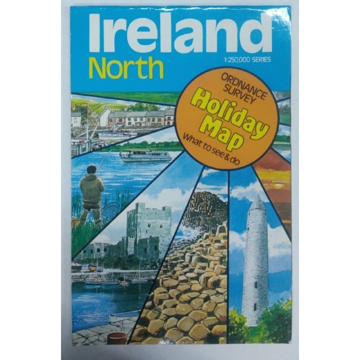 Ireland North. Holiday Map